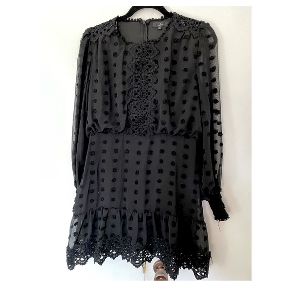 Black Mini Dress - Picture 1 of 3